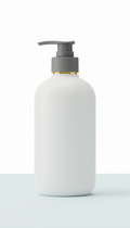 Revitalizing shampoo bottle